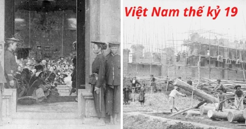 Ảnh cực hiếm về đất nước Việt Nam cuối thế kỷ 19: Xếp hàng ứng tuyển làm 