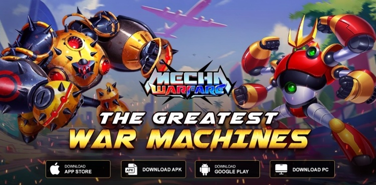 Mecha Warfare - Game đấu Robot trên di động mới nhất năm 2023