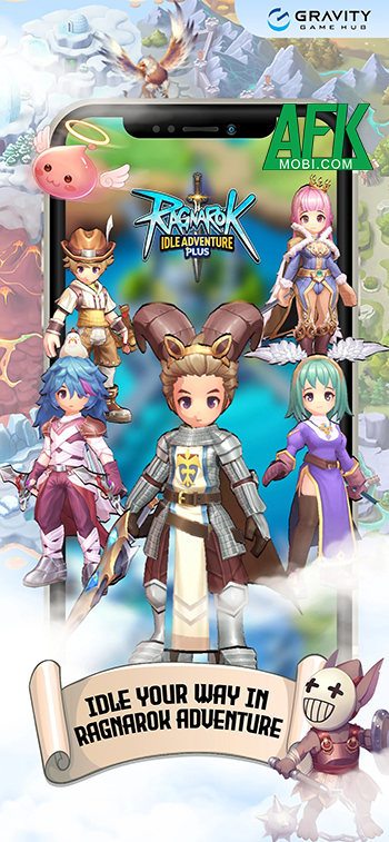 Ragnarok Idle Adventure Plus: Phiêu lưu nhàn hạ, tha hồ lựa chọn class nhân vật yêu thích