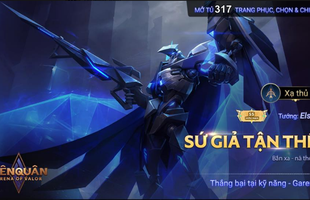 Liên Quân Mobile: Game thủ chi tiền triệu cho Elsu Sứ Giả, đua tranh Top 1 Skin toàn server