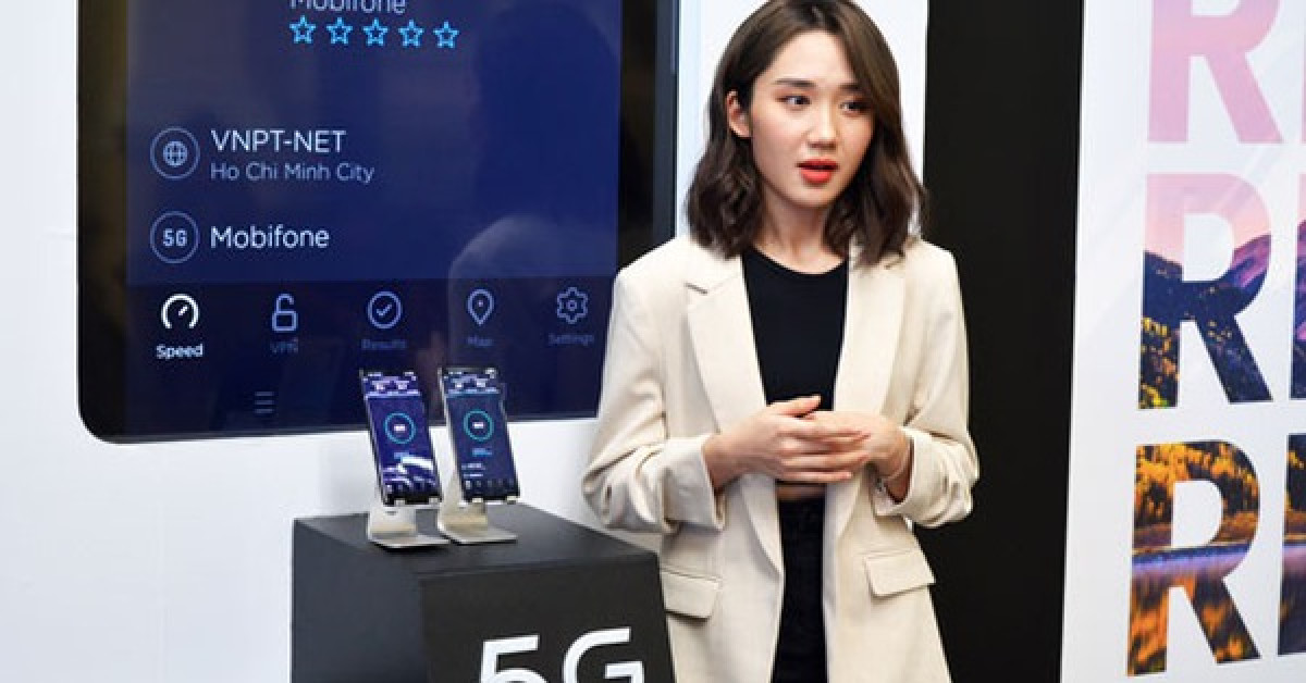 Điện thoại 5G chờ nhà mạng