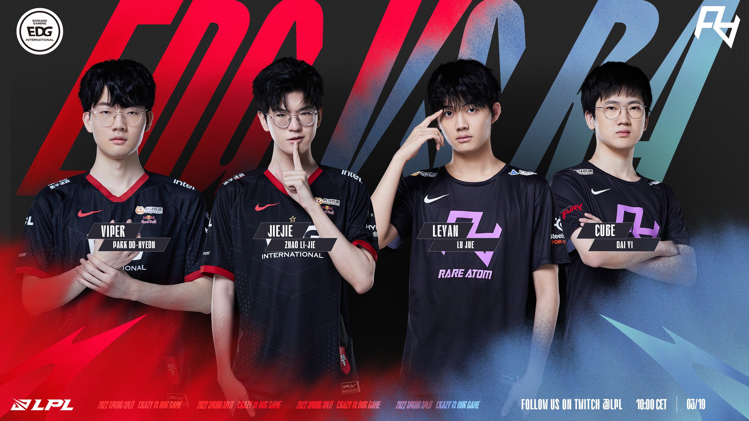 LPL Mùa Xuân 2022: Hủy diệt Rare Atom, EDG củng cố lại vị trí của mình trên BXH