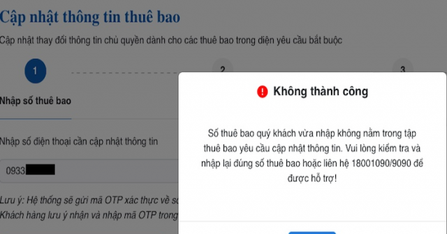 MobiFone hướng dẫn 4 cách chuẩn hóa thông tin để không bị khóa SIM