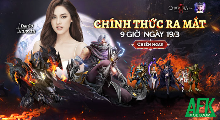 AFKMobi tặng nhiều gift code game Chiến Địa Mobile giá trị