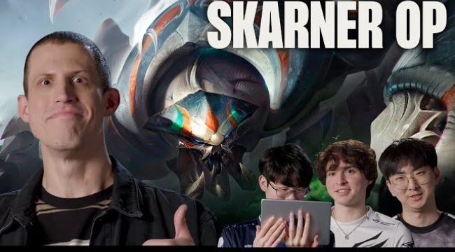 Tuyển thủ LCS nhận định về Skarner làm lại: Quá mạnh, sớm trở thành hot pick