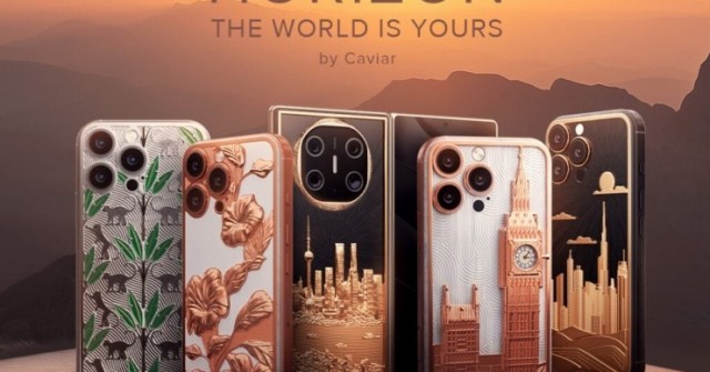 Caviar ra mắt iPhone 16 Pro phiên bản điêu khắc tháp đồng hồ Big Ben mạ vàng 24K