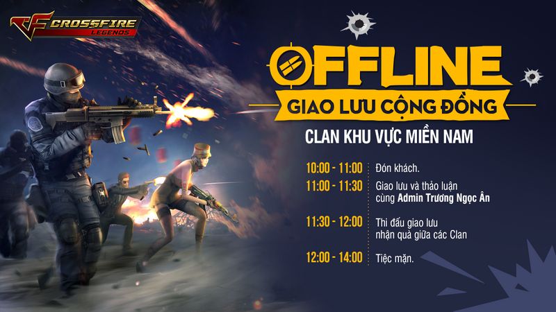 Tưng bừng giao lưu clan CFL khu vực miền Nam vào chủ nhật 22/4