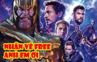 Tặng 264 vé suất chiếu sớm Avengers: Endgame tại Hà Nội và Hồ Chí Minh ngày 25/4