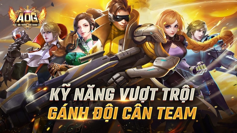 AOG – Đấu Trường Vinh Quang cán mốc 1 triệu lượt tải trên Google Play