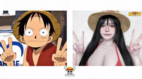 Nữ game thủ cosplay Monkey D. Luffy khoe "tâm hồn khủng" đến ngộp thở!