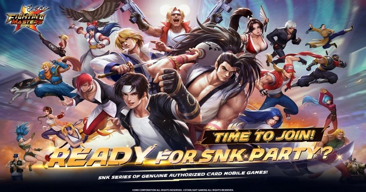 SNK: Fighting Masters - Màn Crossover đỉnh cao chính thức ra mắt trên iOS và Android
