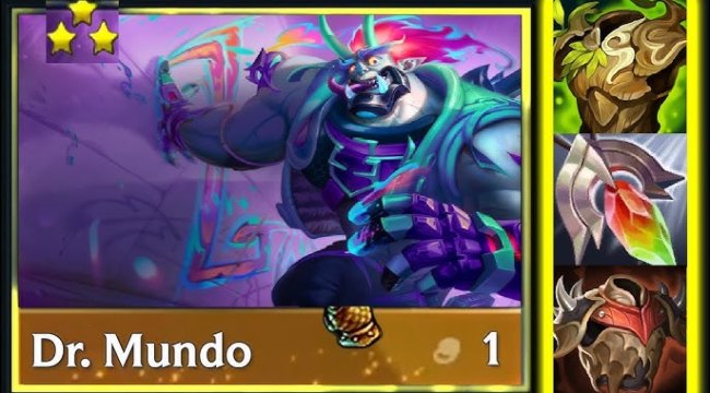 ĐTCL 14.4: Đội hình reroll Dr Mundo flex thăng hạng trong meta mới
