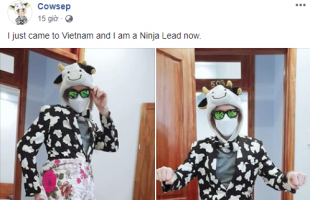 Cowsep trở lại Việt Nam và “cosplay Ninja Lead” sẵn sàng ăn hành trong máy chủ khốc liệt nhất LMHT thế giới