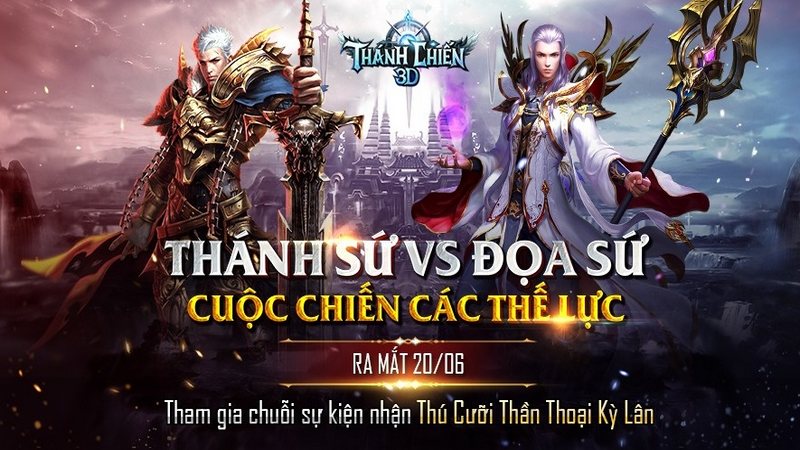 Thánh Chiến 3D: Bom tấn MMORPG thần thoại phương Tây chính thức Open Beta ngay hôm nay