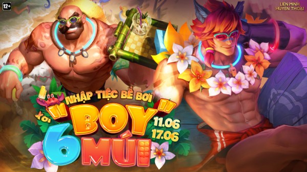 Tham gia “Tiệc Bể Bơi” – Nhập Tiệc Bể Bơi, Xơi Boy 6 Múi từ 11/06 đến 17/06