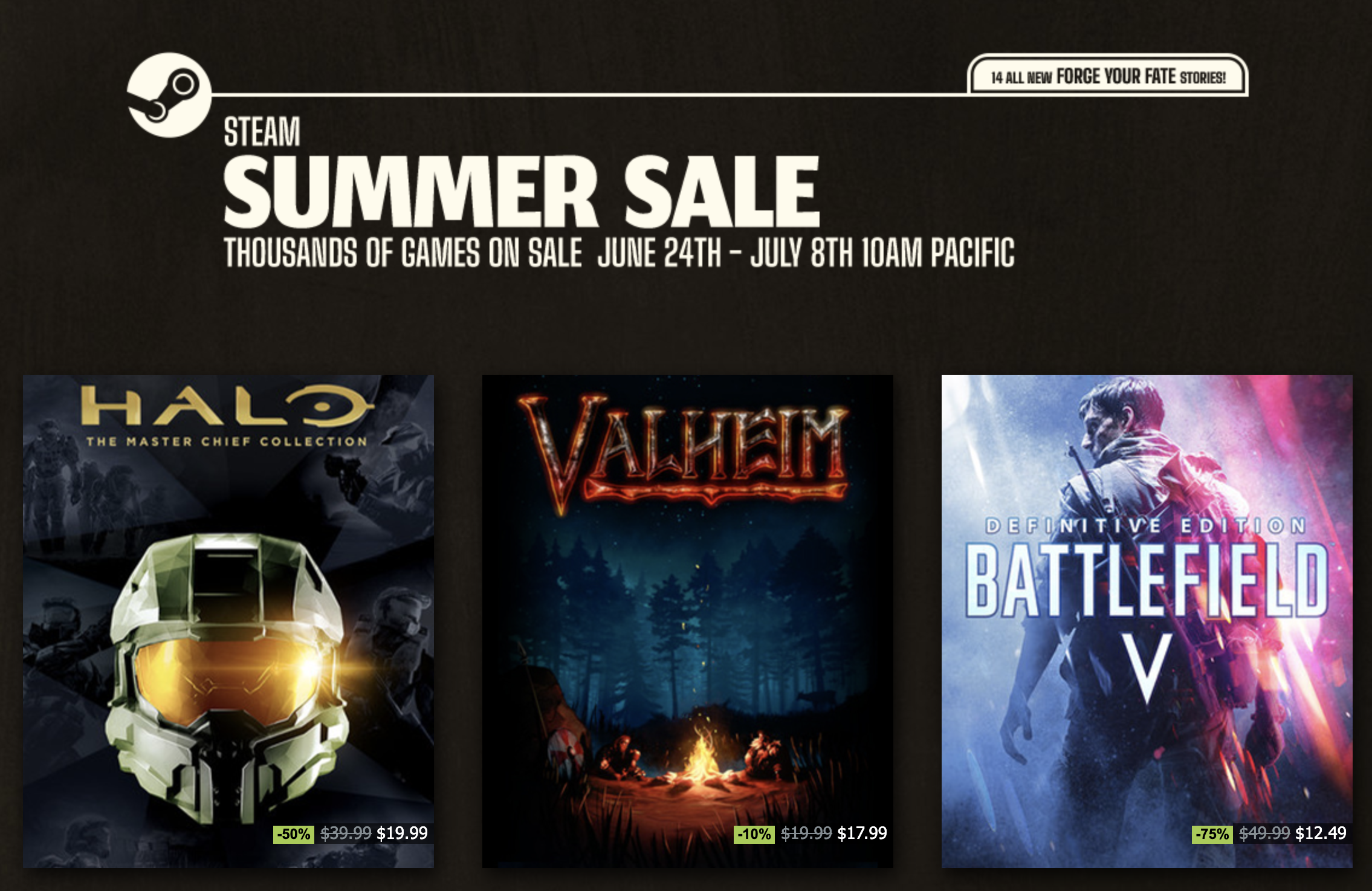 Tuần lễ sale “sập sàn”: Steam Summer Sale 2022 sẽ sớm bắt đầu vào tuần tới