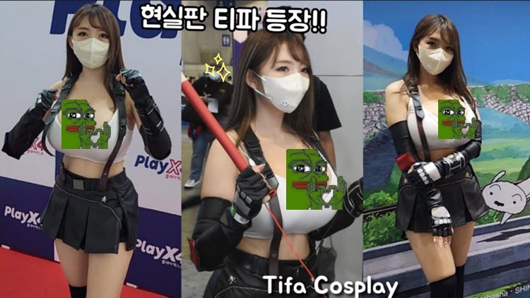 Hotgirl Hàn Quốc cosplay Tifa khiến người xem nóng hết cả mắt