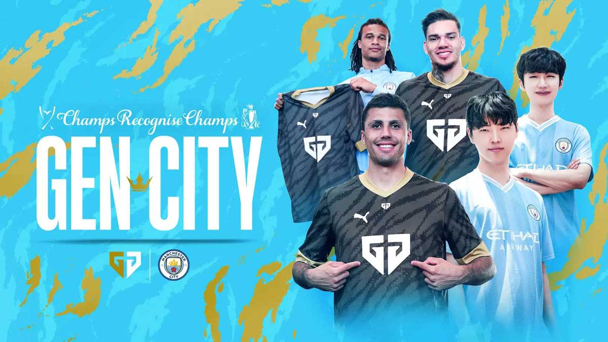 LMHT: Đội tuyển Gen.G Esports thông báo hợp tác cùng Manchester City