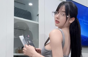 "Hot girl 14s" khoe góc nghiêng "thần thánh", fan ngỡ hình tạo từ AI