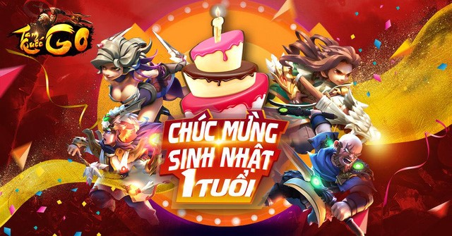 XemGame tặng 300 Giftcode game Tam Quốc GO mừng sinh nhật 1 tuổi tại Việt Nam