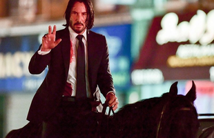 Chán đi ô tô, John Wick chuyển sang cưỡi ngựa trong ảnh hậu trường