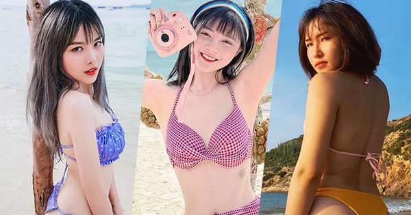 Khi dàn nữ streamer thả dáng với bikini, không vòng eo 