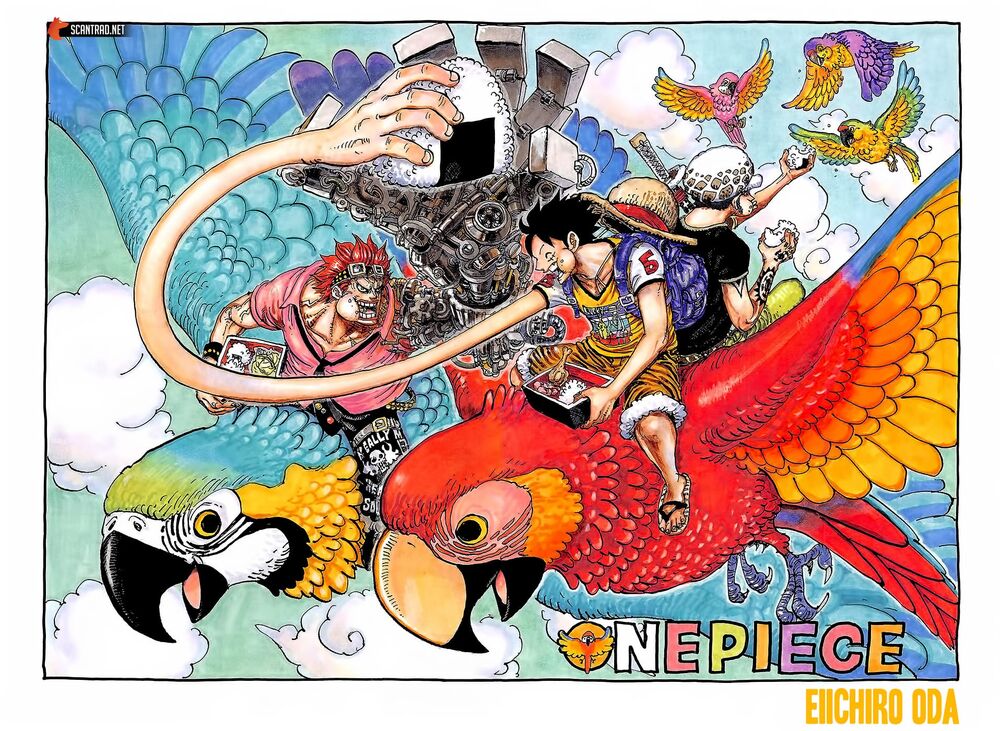 One piece: chap 985 cùng những tình tiết đáng chú ý