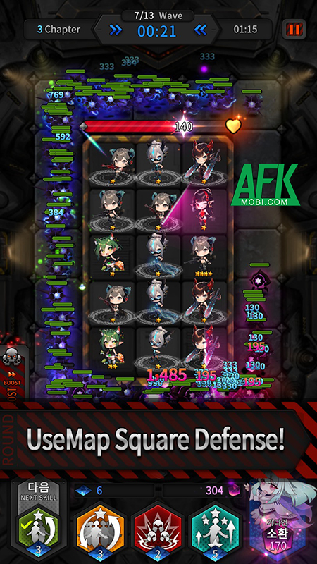 Guardians Defense War game phòng thủ kết hợp yếu tố roguelike và lối chơi hợp nhất