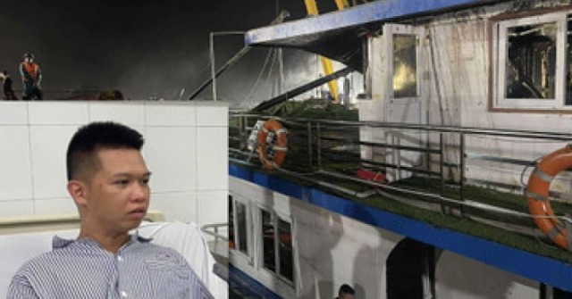 Tiếng gọi sinh tử trong con tàu đắm và phút nghẹt thở chàng trai giải cứu 4 người
