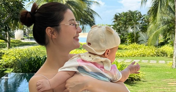Phu nhân hào môn Vbiz bất ngờ công khai con trai đầu lòng