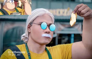 Cười ra nước mắt với loạt ảnh cosplay ông trùm sát thủ về vườn trong Sakamoto Days