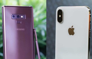 Đại chiến ngàn đô: Samsung Galaxy Note9 vượt trội so với Apple iPhone X