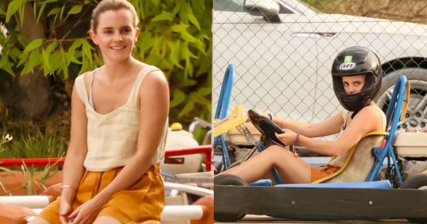 Emma Watson tập lái xe thôi cũng gây sốt: Mặt mộc xinh xỉu được khen hết lời, nhưng body lộ rõ khuyết điểm mùa dịch