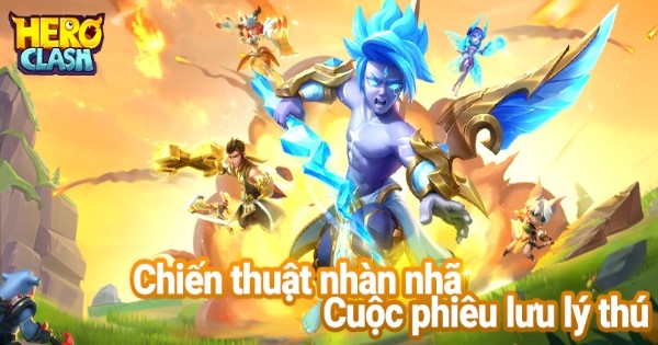 Hero Clash – Game nhập vai nhàn rỗi với chủ đề Fantasy độc đáo