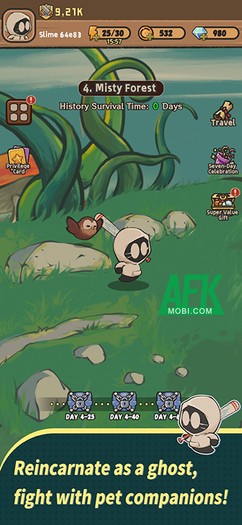 Ghosty Trip game phiêu lưu dựa trên văn bản đưa bạn chuyển sinh thành một hồn ma