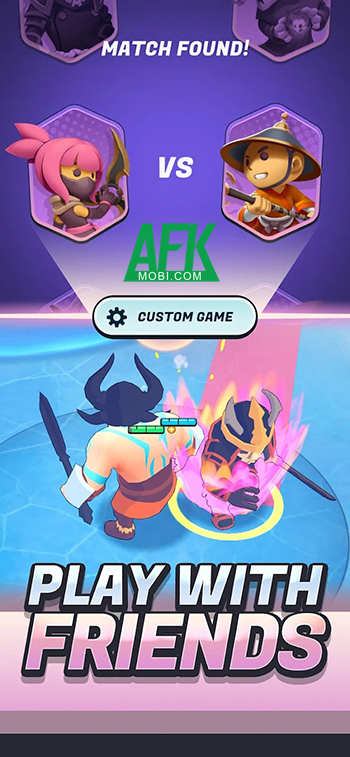 So tài trong những trận chiến đối kháng 2v2 đầy kịch tính tại game Gladiator Mayhem