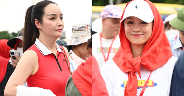 Dàn sao Việt luyện tập diễu hành tại sân Mỹ Đình: Thu Quỳnh hào hứng mong chờ 1 điều, Thanh Sơn - Khánh Vy - vợ chồng Salim góp mặt!