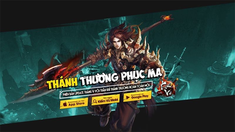 Kiếm Vũ Mobi chính thức update Thánh Thương Phục Ma