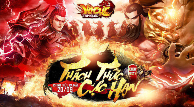 Xemgame tặng 300 giftcode game Vô Cực Tam Quốc nhân dịp ra mắt