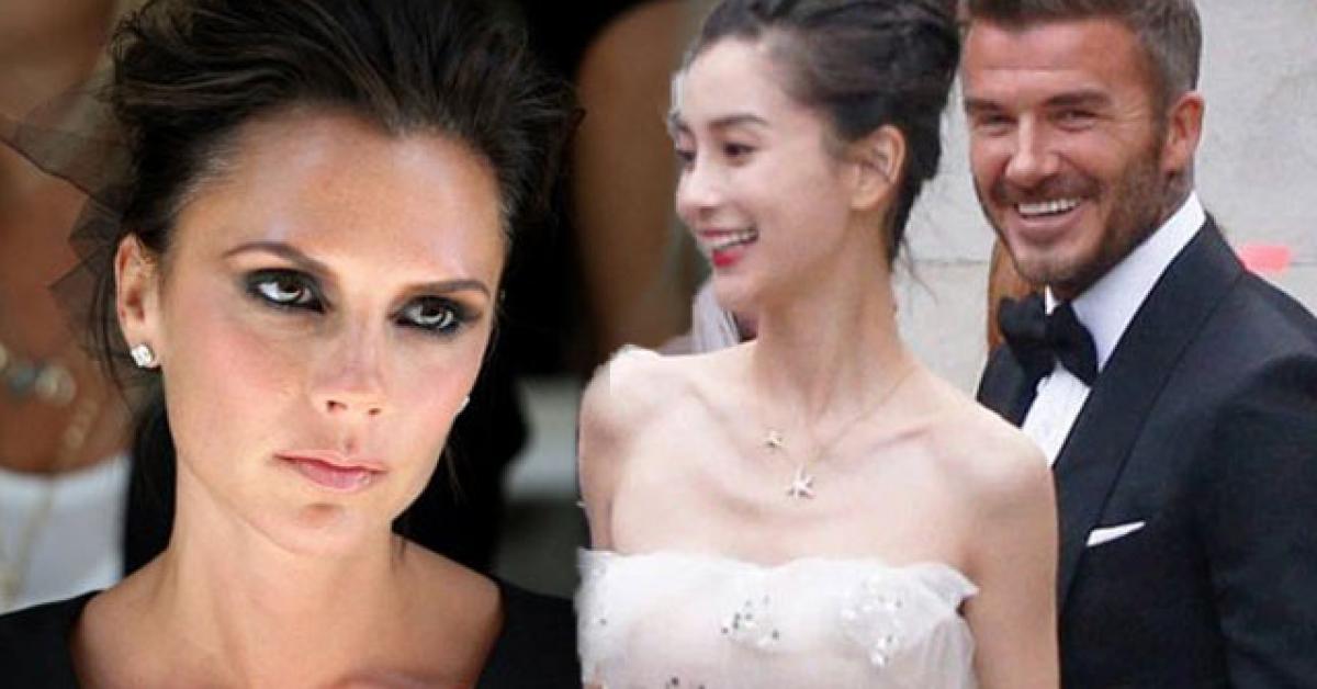 Vợ David Beckham ghen tuông khi thấy ảnh chồng chụp với AngelaBaby?