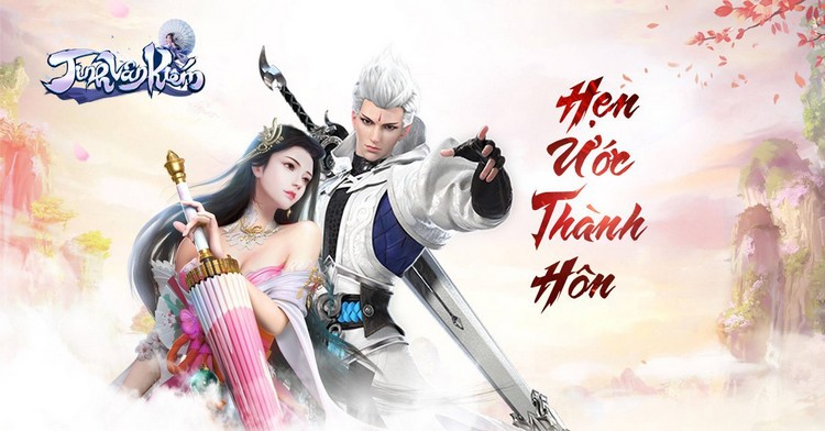 Tìm ngay một nửa của mình cùng tính năng Kết Hôn hẹn ước trăm năm của Tinh Vân Kiếm