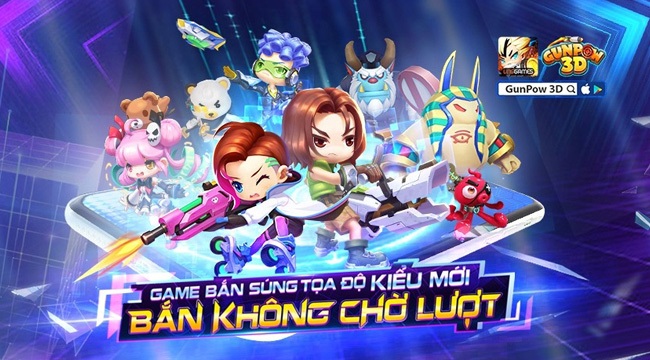 Xemgame tặng 300 giftcode game GunPow 3D nhân dịp ra mắt