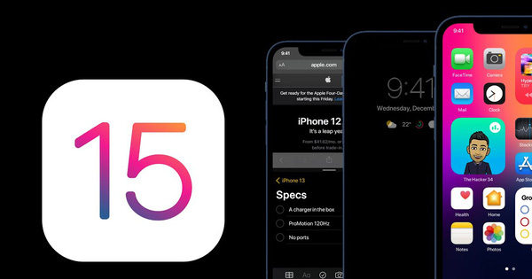 Đây là những dòng iPhone có thể cập nhật lên iOS 15