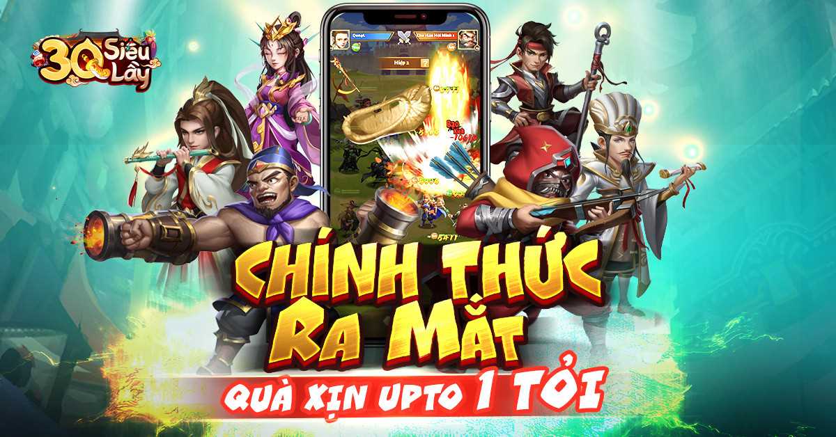 3Q Siêu Lầy chính thức ra mắt, tặng bộ Giftcode xịn xò cùng 4 vé quay vô hạn