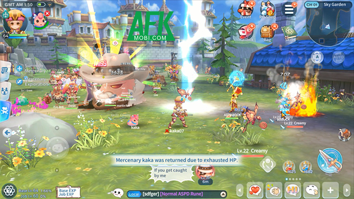 Ragnarok V: Returns đưa các game thủ tiếp tục cuộc hành trình của loạt game Ragnarok