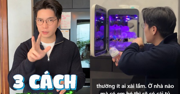 Huy Trần tỉ mỉ diệt khuẩn bằng 3 cách, mẹ bỉm khen Ngô Thanh Vân và con gái đúng số hưởng