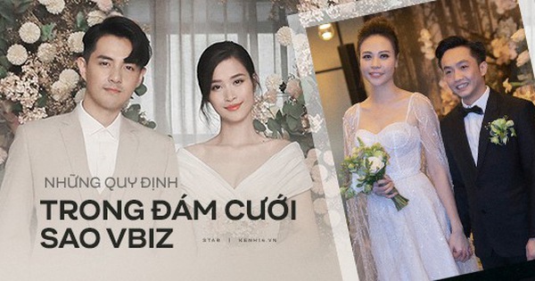 Loạt quy định trong đám cưới sao Vbiz: Đông Nhi gắt gao về khách vào tiệc, Cường Đô La làm dấy lên tranh cãi