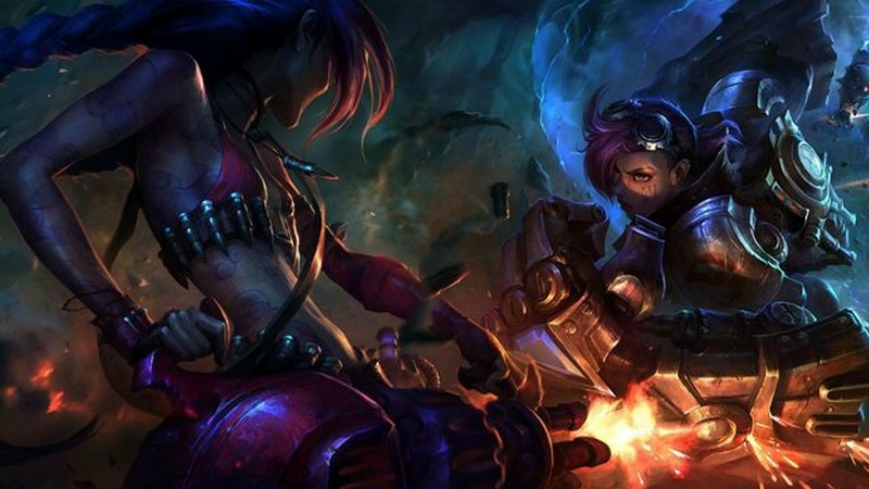 LMHT phiên bản hoạt hình hé lộ nguồn gốc của Jinx và Vi