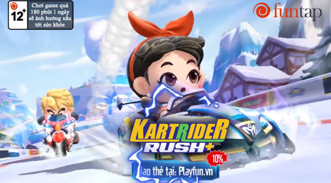 KartRider Rush+ ra mắt fanpage tiếng Việt, sẽ do Funtap phát hành