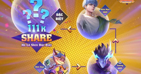 Liên Quân Mobile: Game thủ có thể nhận ngay skin mới cứng 